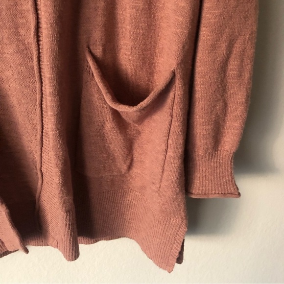 Madewell Light Open Pocket Cardigan in Pink S - Picture 7 of 11